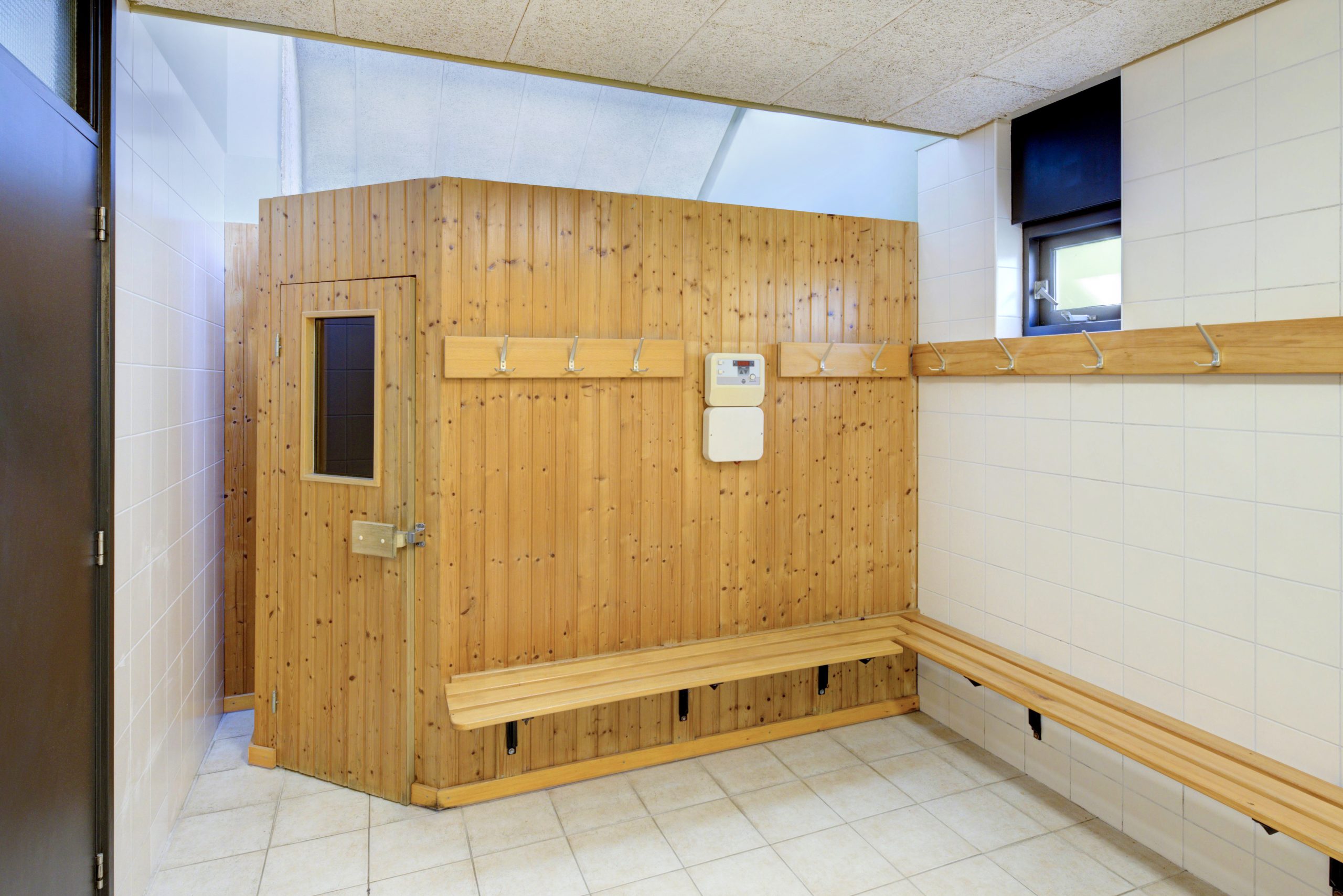 sauna kleedkamer